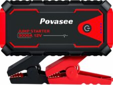 Jump Starter 3000A Peak Jump Starter Battery Pack, 12V Jump Box for Car Battery up to 10L Gas or 8L Diesel Engine Battery Jump Starter with Power Bank/Dual Output/LED Light (3000A)