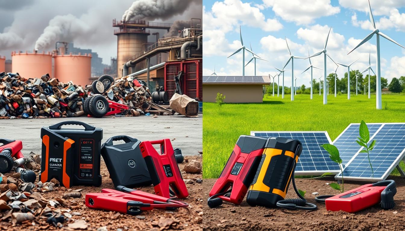 Environmental Impact of Different Jump Starter Types