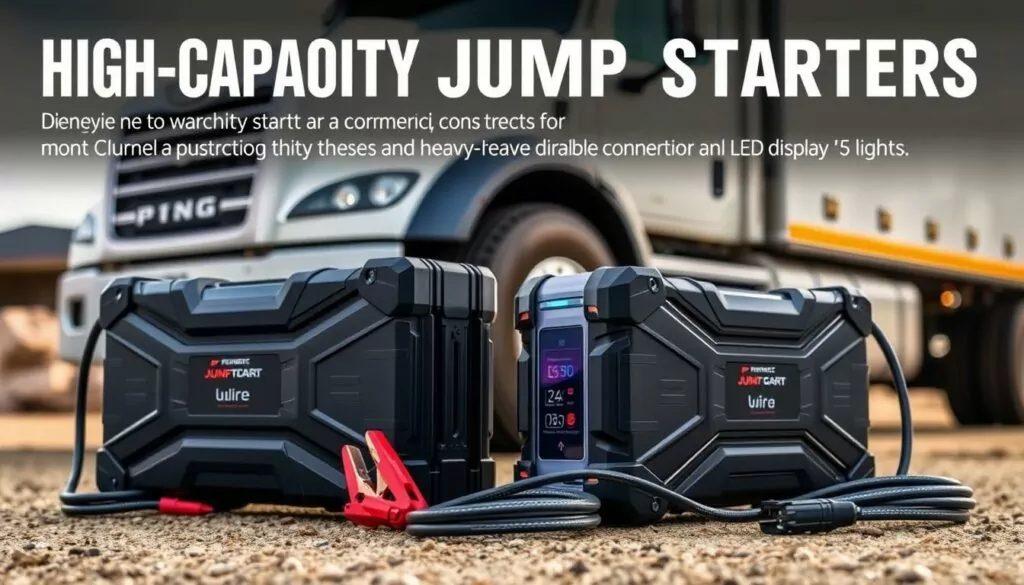 High-Capacity Jump Starters