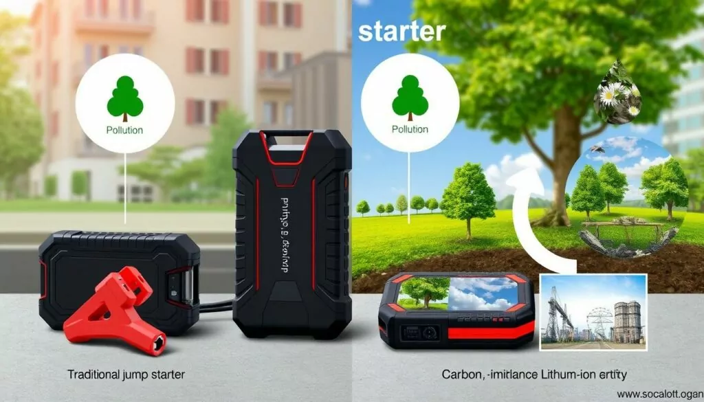 Jump starter carbon footprint